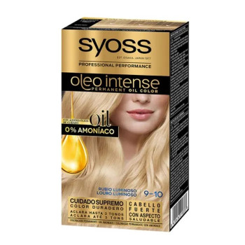 Syoss Oleo Intense 9-10 : Couleur Blonde Lumineuse - Kermatone