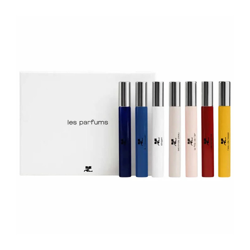 Découvrez le set parfum Courrèges 7x10ml | Kermatone