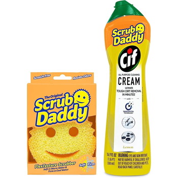 Cif Estropajo Scrub Daddy - Éponge Nettoyante Innovante
