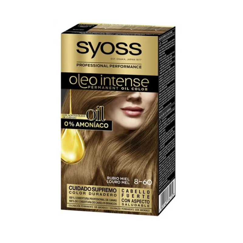 Syoss Oleo Intense Miel Blond - Coloration Permanente Kermatone