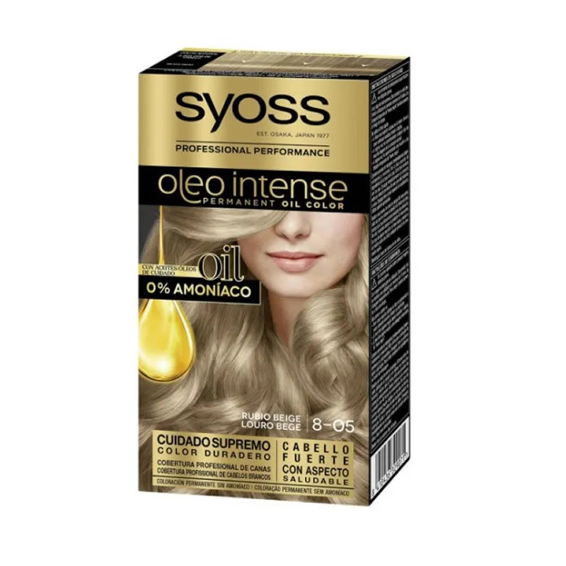 Syoss Oleo Intense Teinture Capillaire Beige Blonde | Kermatone