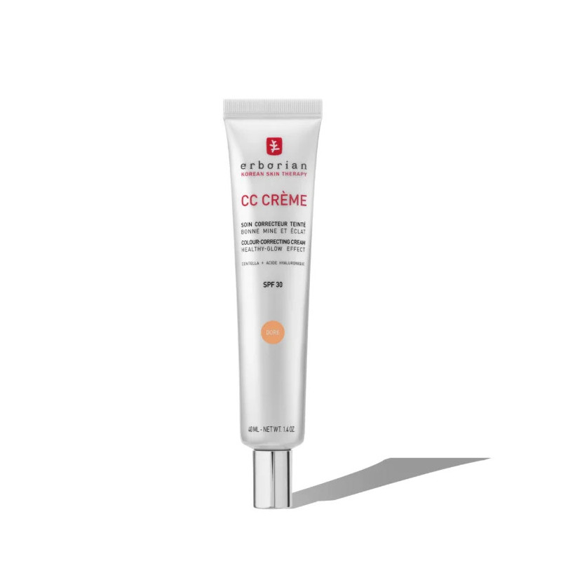 Erborian CC Crème Soin Correcteur Teinté Spf30 Doré 40ml