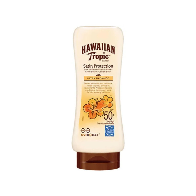 Hawaiian Tropic Satin Protection Ultra Radiance Lotion Solaire Spf50 180ml