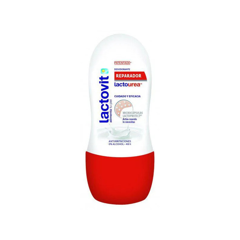Lactovit Lactourea Déodorant Roll On Réparateur 50ml