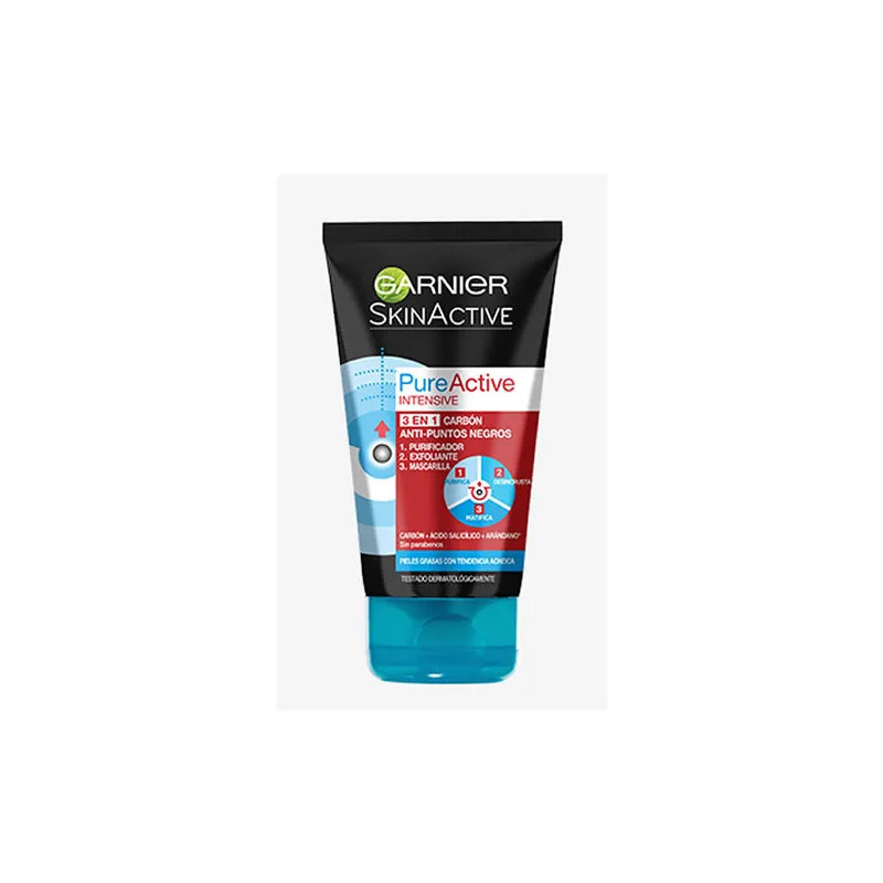 Garnier Pure Active Intensive Gel Nettoyant 150ml - Kermatone