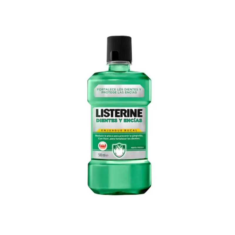 Listerine Bain De Bouche Dents Et Gencives 500ml - Kermatone
