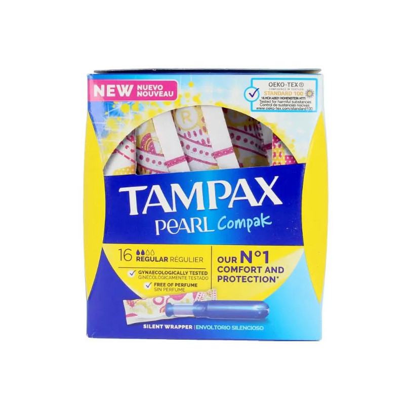 Tampax Pearl Regular Buffer 18 Units