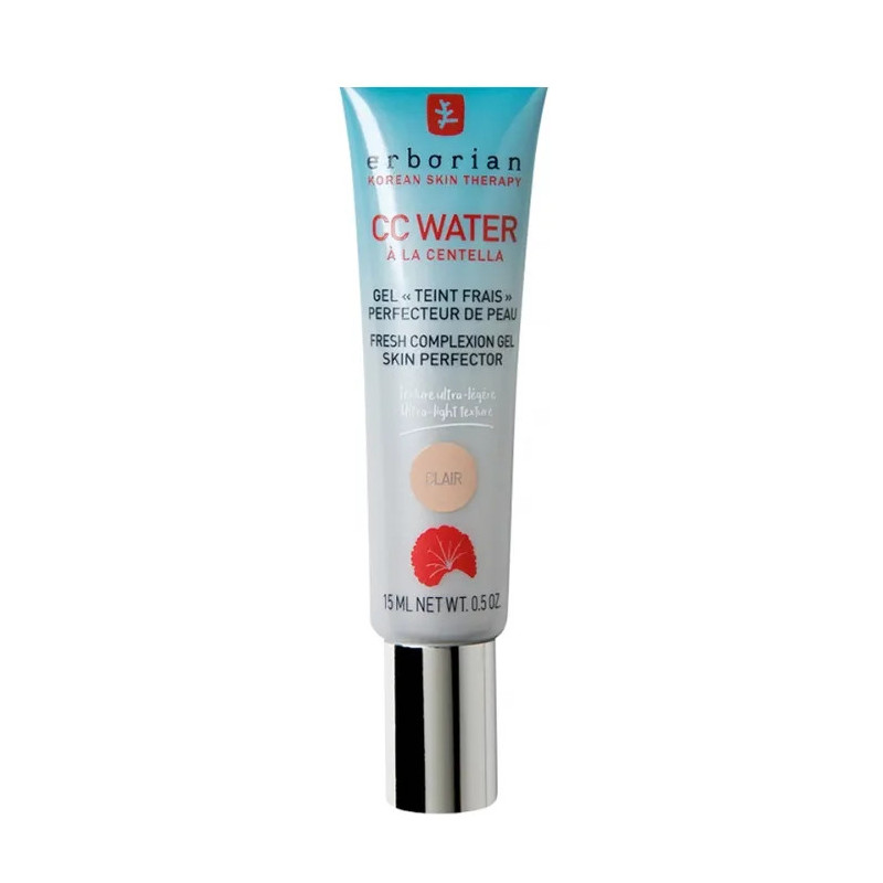 Erborian Cc Water A La Centella Skin Perfecting Gel Clair 15ml