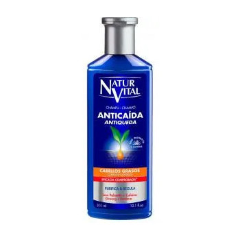 Naturvital Champú Anticaída Cabello Graso 300 100ml