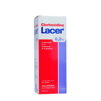 Lacer Bain de Bouche Chlorhexidina 0,2% - Hygiène optimale Kermatone