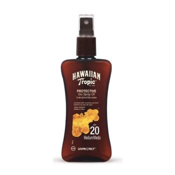 Hawaiian Tropic Protective Dry Spray Oil SPF20 - 200ml