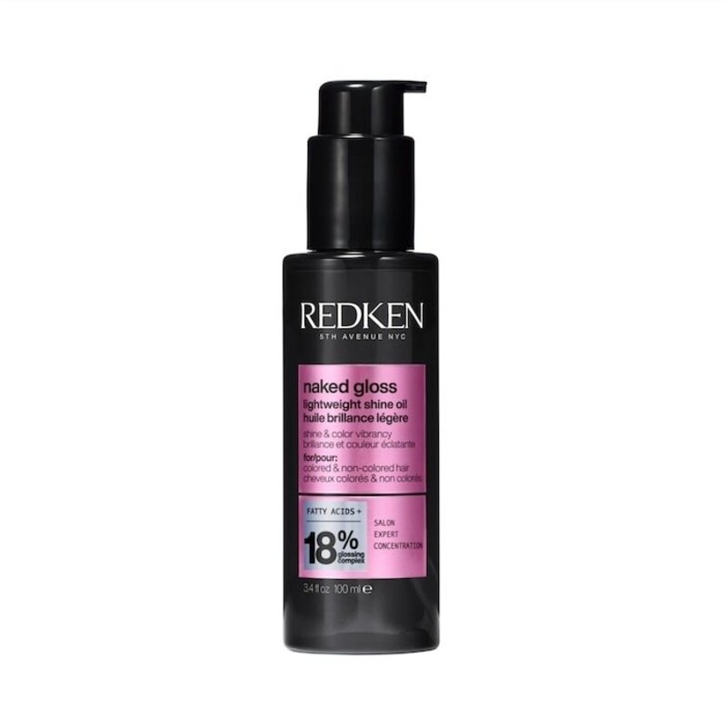 Redken Naked Gloss - Huile Ultralégère Brillance Miroir