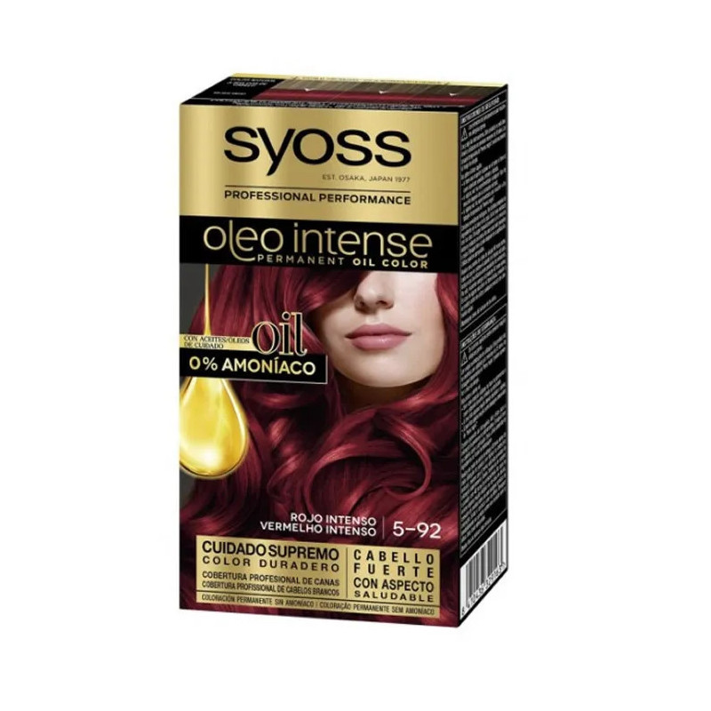 Syoss Oleo Intense 5-92 Rouge Intense Kermatone