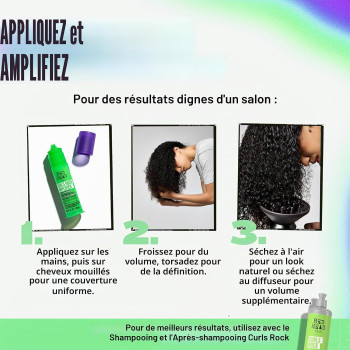 Crème pour boucles Rock Amplifier | Tigi Bed Head - 100ml