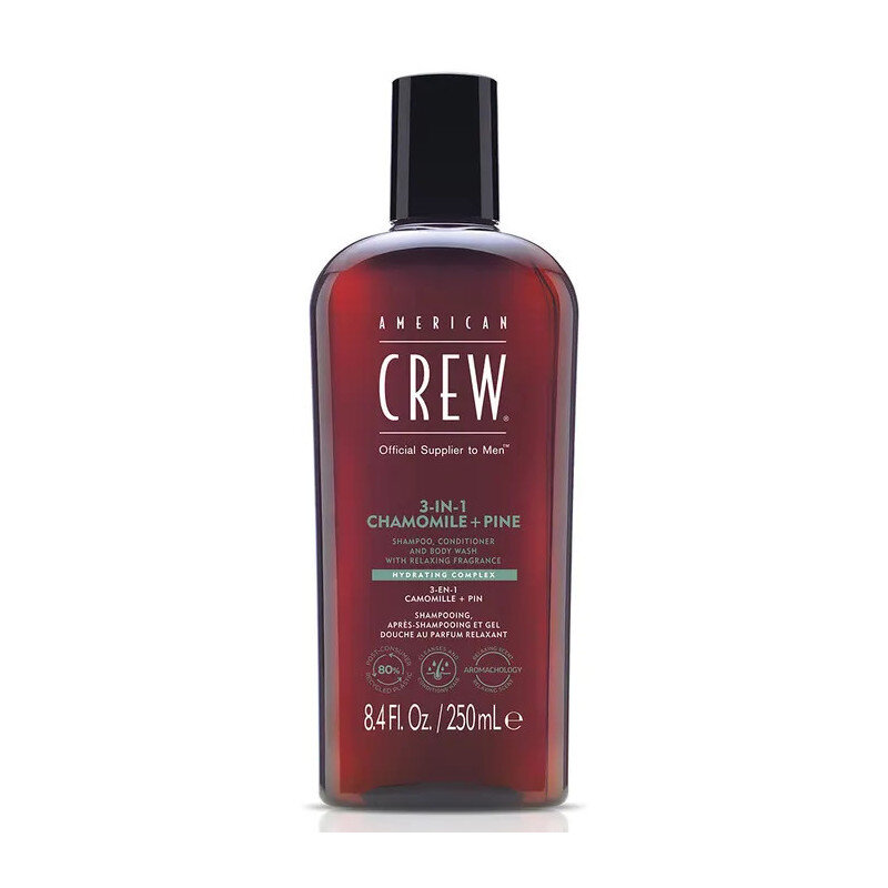 American Crew shampooing 3-en-1 flacon