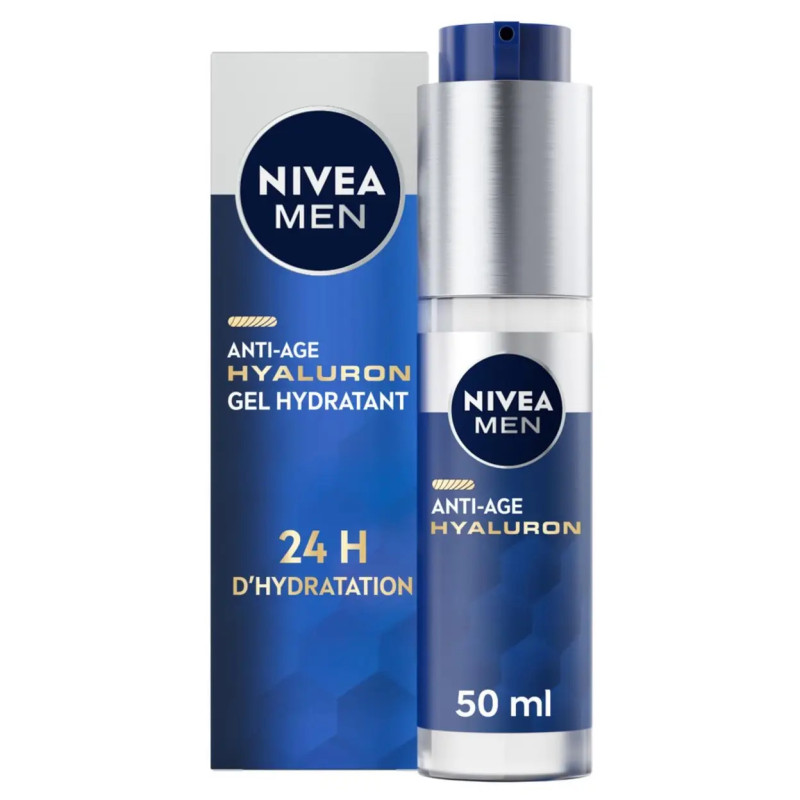 Nivea Men Gel Facial Hydratant Anti-Age Hyaluron 50ml
