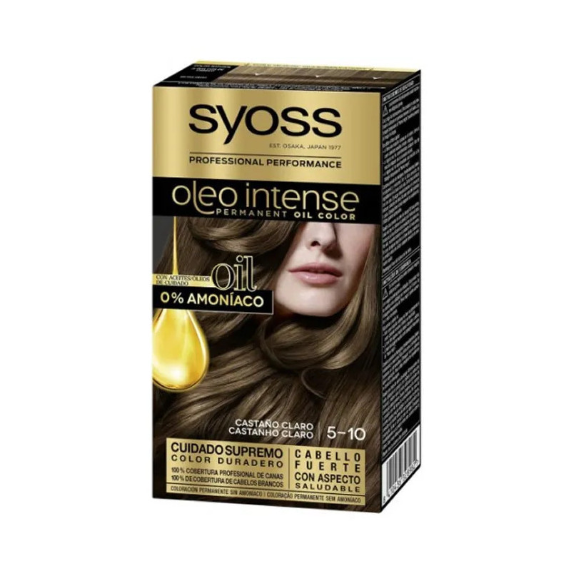 Syoss Oleo Intense Coloration Permanente 5-10 - Kermatone