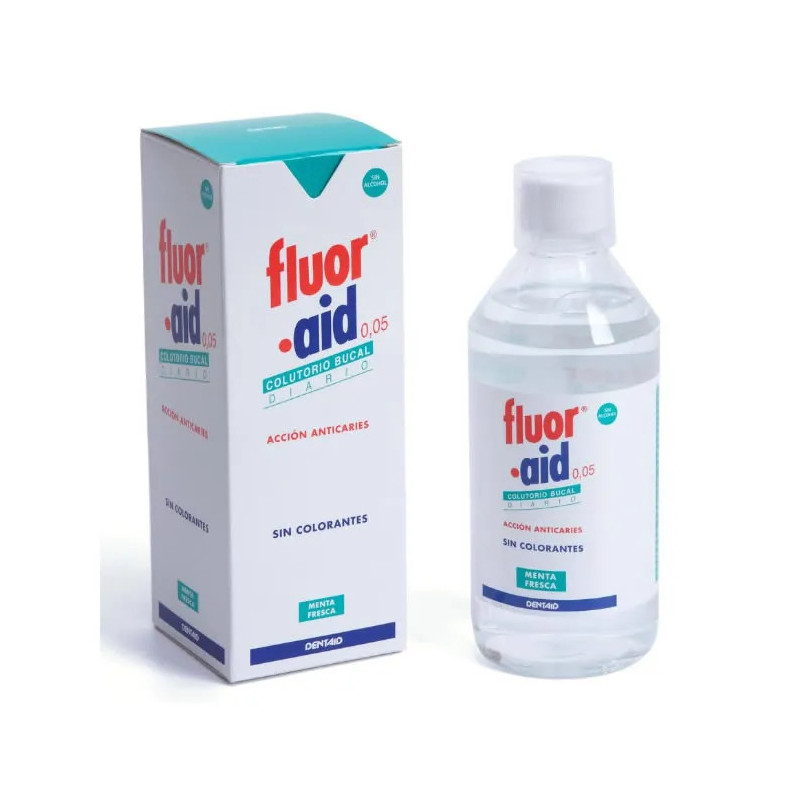 Fluor Aid Bain de Bouche Quotidien 500ml - Kermatone