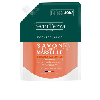 Beauterra Marseille - Recharge de Savon Fleur d'Oranger 900ml