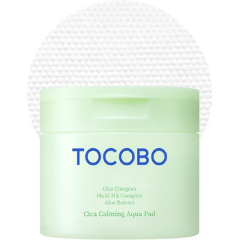 Tocobo Cica Calming Aqua Pad - 60 Disques Apaisants