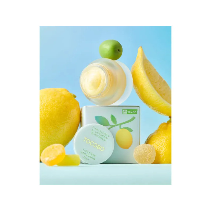 Masque à Lèvres Exfoliant au Sucre de Citron Tocobo 20ml