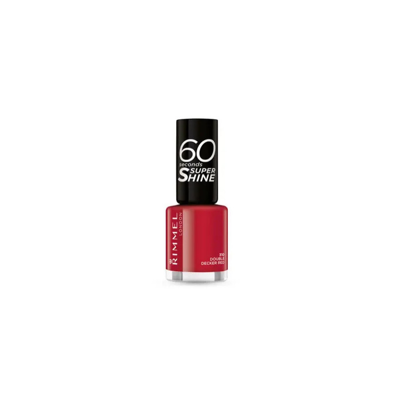 Rimmel 60 Seconds Super Shine 310 Double Decker Red