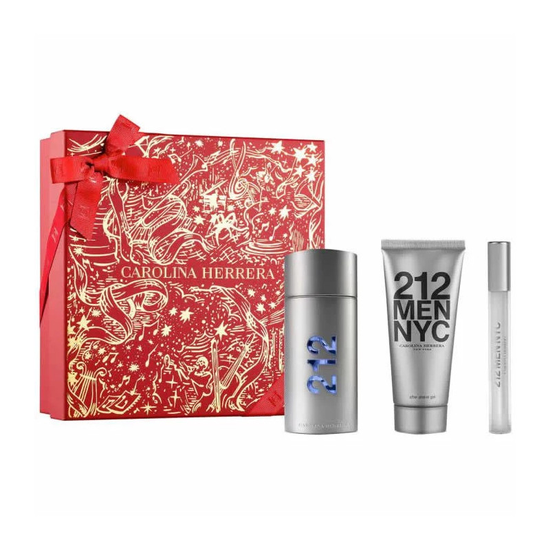 212 Men Coffret 3 Produits Carolina Herrera EDT