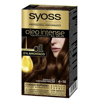 Syoss Oleo Intense 4-18 Chocolat - Brillance & Nutrition Kermatone