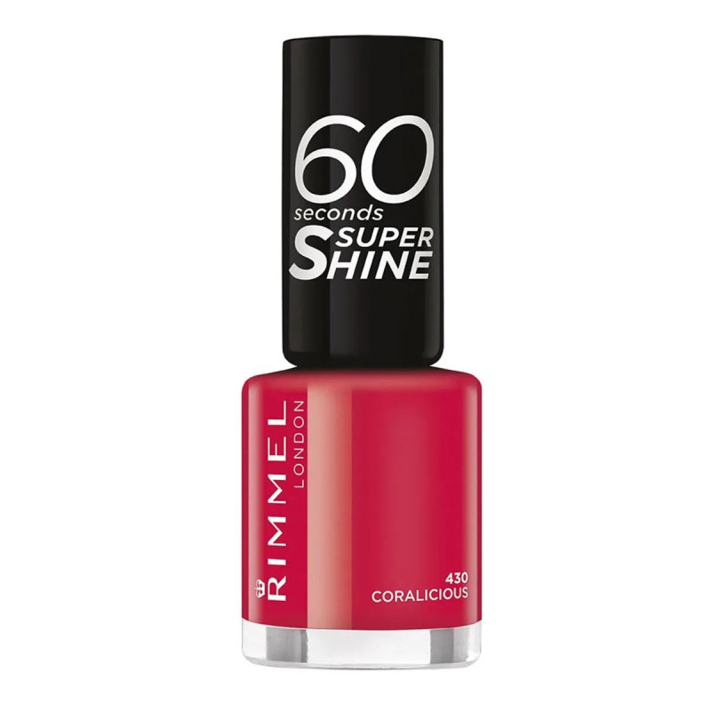 Vernis Rimmel 60 Seconds Super Shine Coralicious