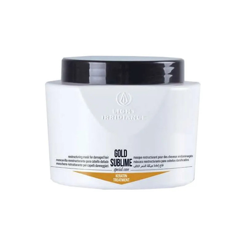 Masque Kératine Gold Light Irridiance 500ml