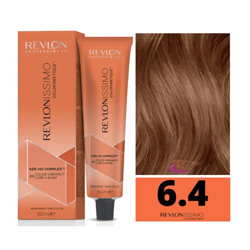 Revlon Revlonissimo 6,4 Blond Foncé Cuivré 60ml