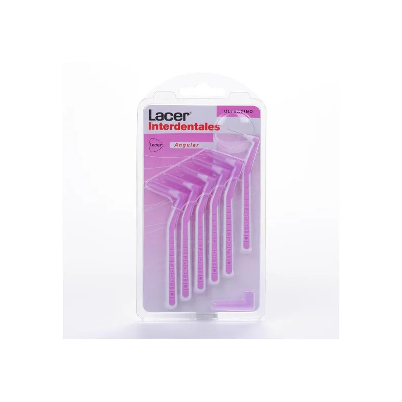 Lacer Brossettes Interdentaires Angulaires Extra Fines - Kermatone
