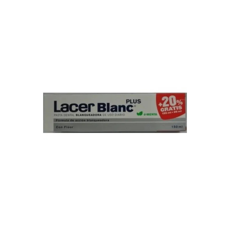 Lacer™ Blanc Plus Dentifrice Blanchissant À La Menthe | Kermatone
