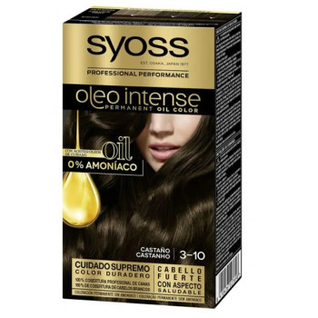 Syoss Oleo Intense Coloration Permanente 3-10 Marron - Kermatone