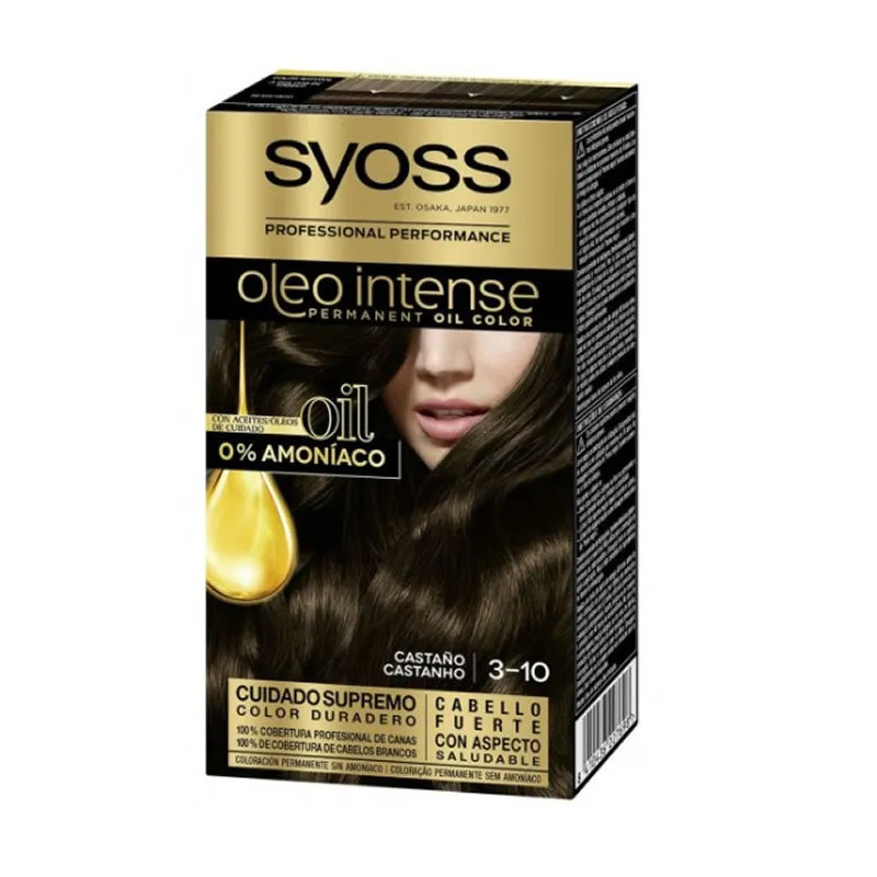 Syoss Oleo Intense Coloration Permanente 3-10 Marron - Kermatone