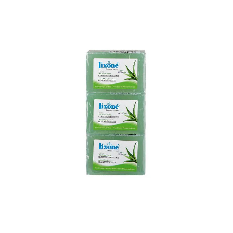 Savon Lixoné Aloe Vera Peau Sèche 3x125g