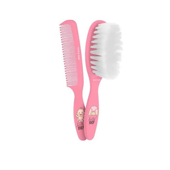Beter Baby Brush And Comb Set Pink | BETER