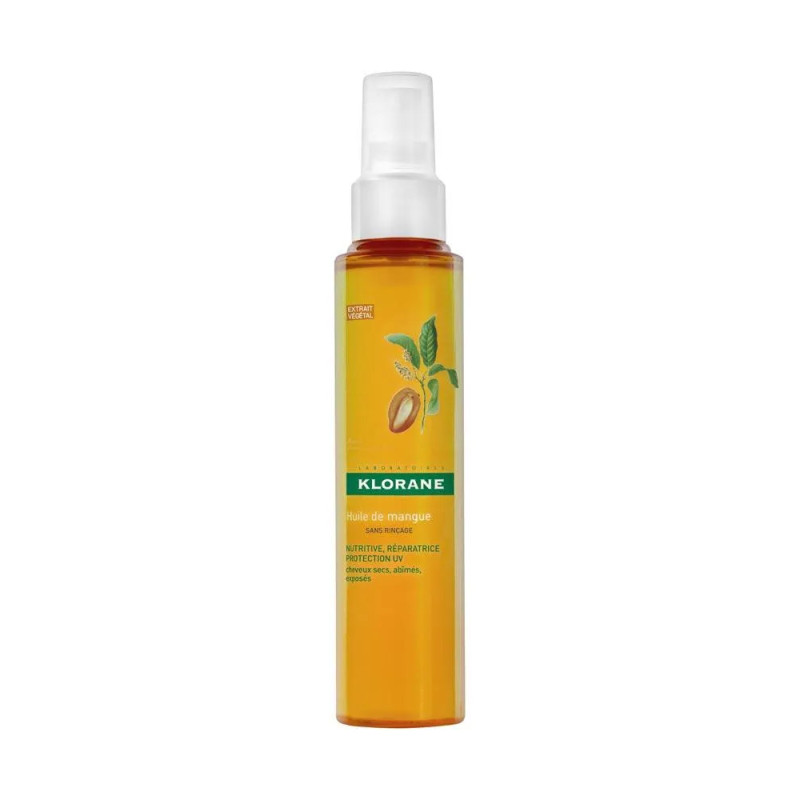 Klorane Huile Mangue 125ml - Nourrit et Répare Kermatone