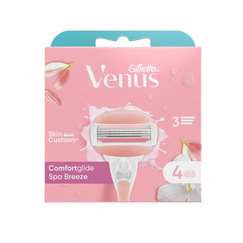 Recharges Gillette Venus Spa Breeze x4