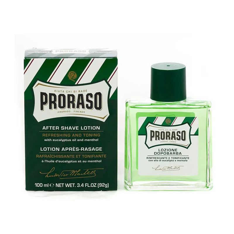 Proraso Lotion Après Rasage 100ml - Apaise et Rafraîchit