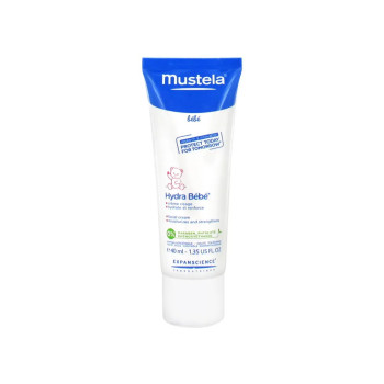 Mustela Hydra Bébé Crème 40ml - Peau douce et hydratée