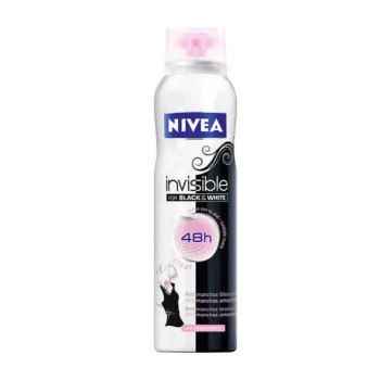Nivea Invisible Black & White Spray 150ml - Anti Traces