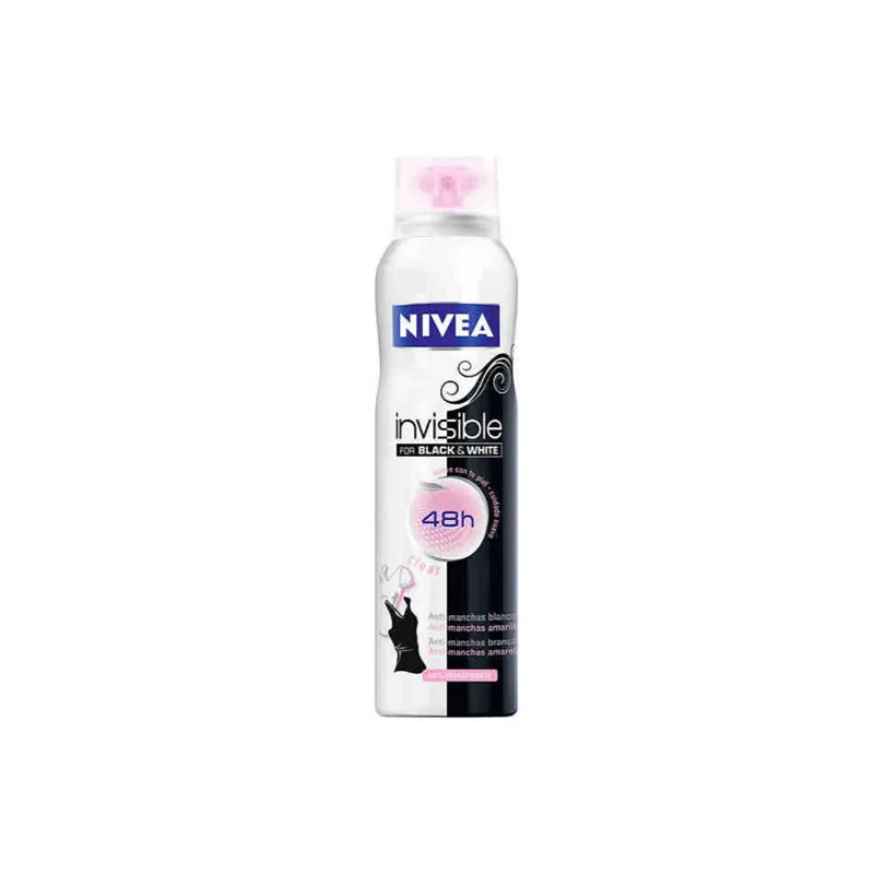 Nivea Invisible Black & White Spray 150ml - Anti Traces