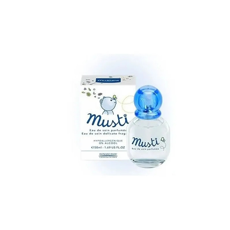 Mustela Musti Eau De Soin 50ml - Parfum Doux Kermatone