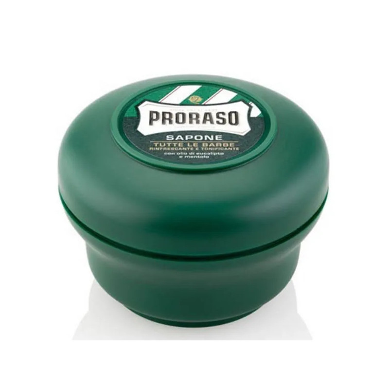 Proraso Green Savon À Barbe 150ml - Fraîcheur Mentholée