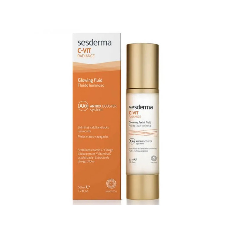 Sesderma C Vit Radiance Fluid 50ml - Éclat & Anti-oxydant