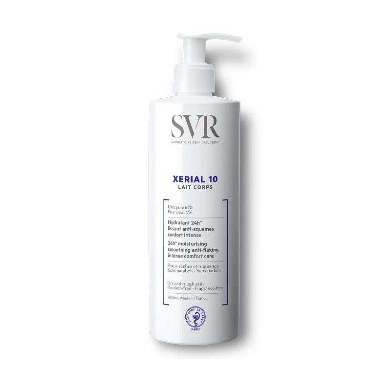 SVR Xérial 10 Lait Corps 400ml - Hydratation Intense