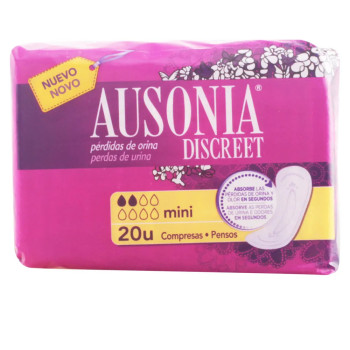 Ausonia Discreet Mini Serviettes Hygiéniques 20U