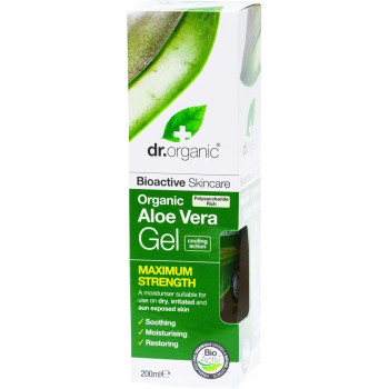 Gel Aloe Vera Dr Organic 200ml - Force Max