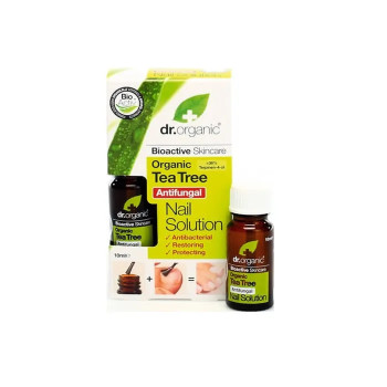 Dr Organic Tea Tree Antigongique 10ml - Soin Purifiant